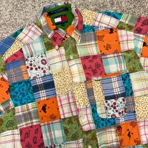 Tommy Hilfiger Multicolor Patchwork Men's Shirt
